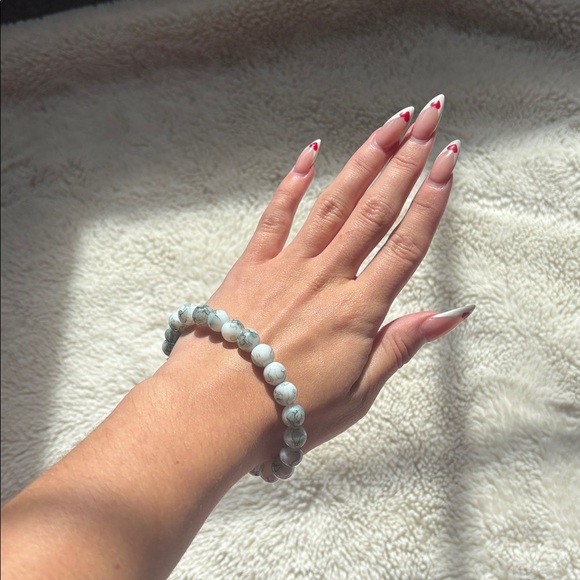 Moss Agate Crystal Bracelet Emotional Balance | Grounding Energy | Abundance | - Picture 1 of 3